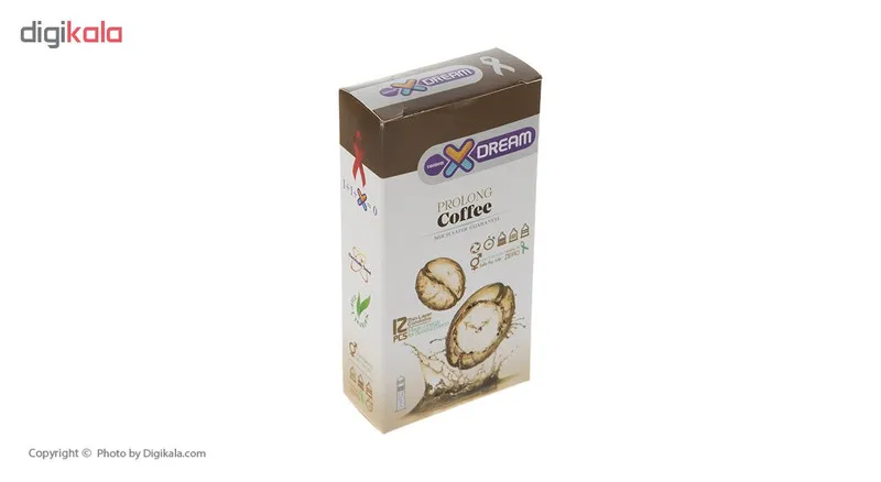 کاندوم ایکس دریم مدل Coffee بسته 12 عددی - تصویر 4