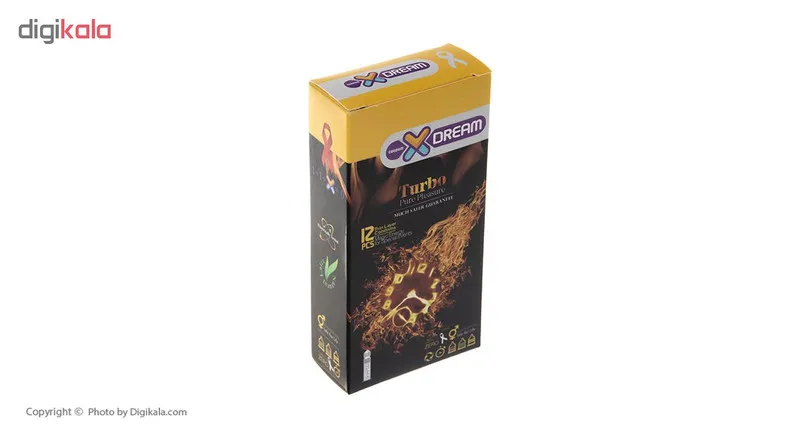 کاندوم ایکس دریم مدل Turbo بسته 12 عددی - تصویر 3