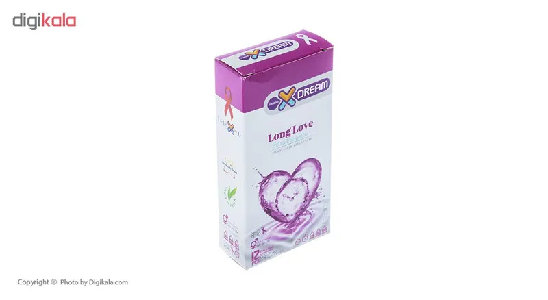 کاندوم ایکس دریم مدل Long Love بسته 12 عددی - تصویر 3