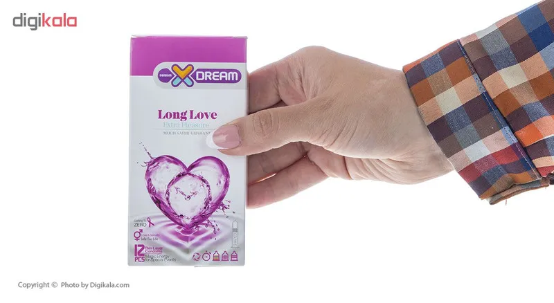 کاندوم ایکس دریم مدل Long Love بسته 12 عددی - تصویر 5
