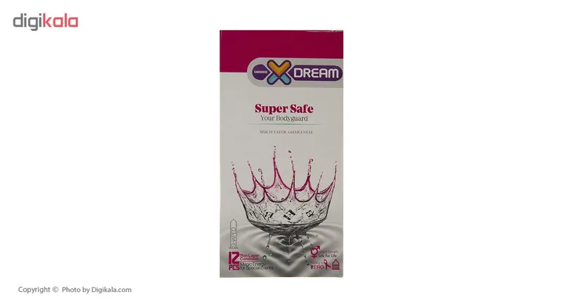 کاندوم ایکس دریم مدل Super Safe بسته 12 عددی - تصویر 3