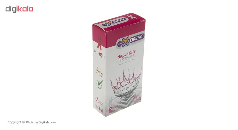 کاندوم ایکس دریم مدل Super Safe بسته 12 عددی - تصویر 4