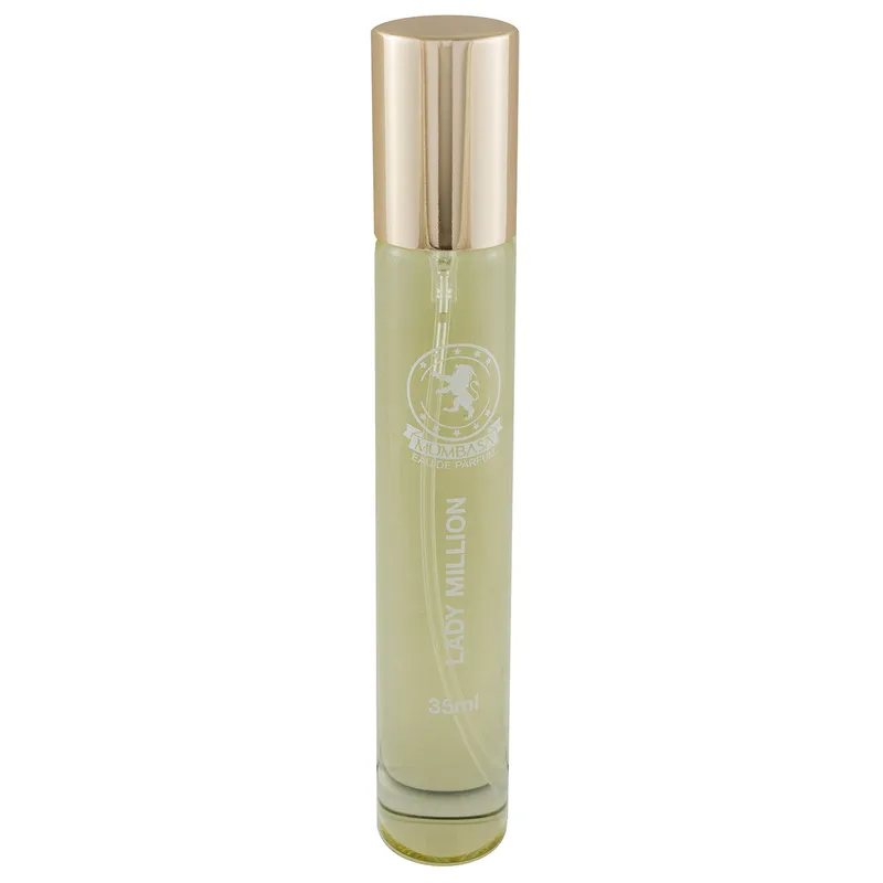  عطر جیبی زنانه مومباسا مدلLady Million حجم 35 میلی لیتر