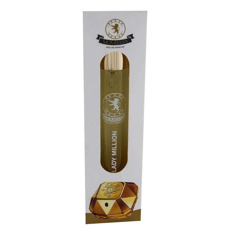  عطر جیبی زنانه مومباسا مدلLady Million حجم 35 میلی لیتر - تصویر 2