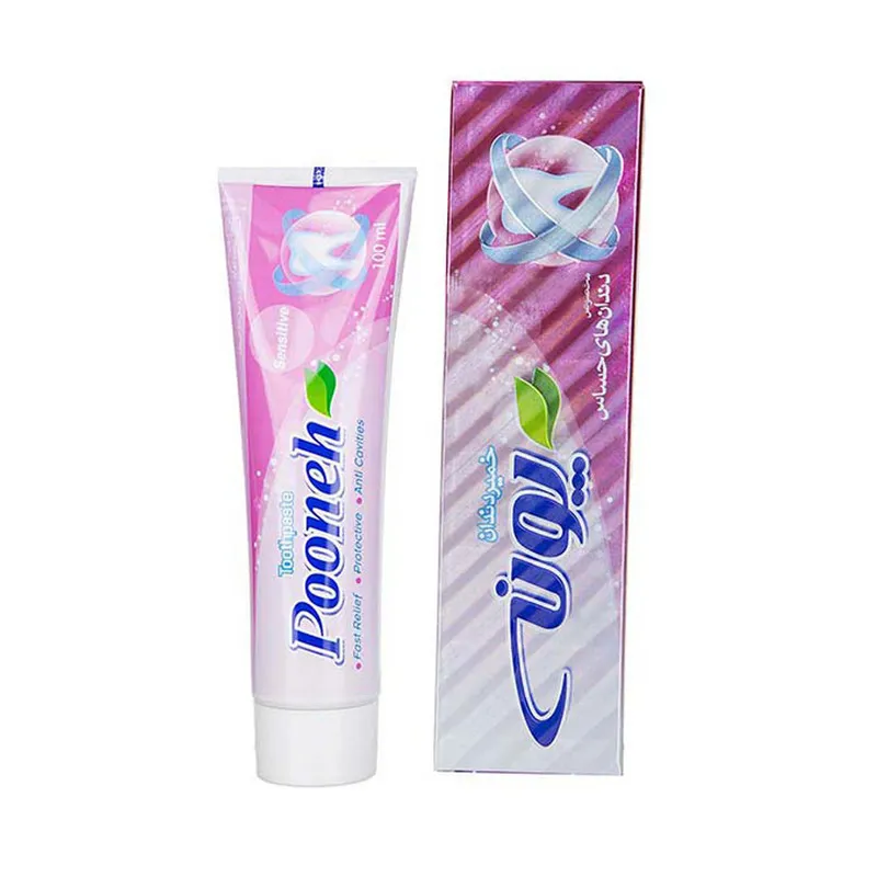 خمیر دندان پونه مدل sensitive حجم 100 میلی ‌لیتر بسته 3 عددی - تصویر 2