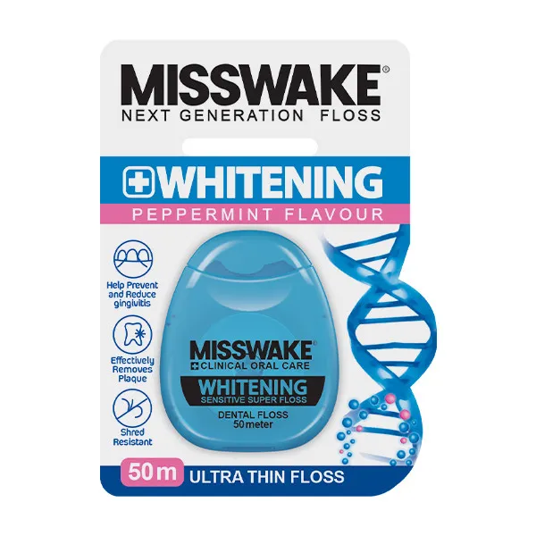 دهان شویه میسویک مدل Anti Plaque حجم 400 میلی لیتر به همراه نخ دندان مدل Whitening - تصویر 3