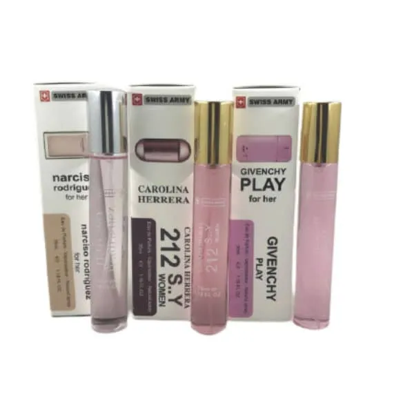 عطر جیبی زنانه سوئیس آرمی مدل 001 حجم 35 میلی لیتر مجموعه 3 عددی - تصویر 2