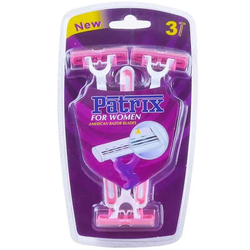 خودتراش پاتریکس مدل BLUE 3 بسته 3 عددی