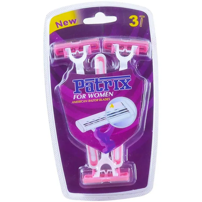 خودتراش پاتریکس مدل BLUE 3 بسته 3 عددی - تصویر 2