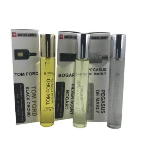 عطر جیبی مردانه سوئیس آرمی مدل 002 حجم 35 میلی لیتر مجموعه 3 عددی - تصویر 2