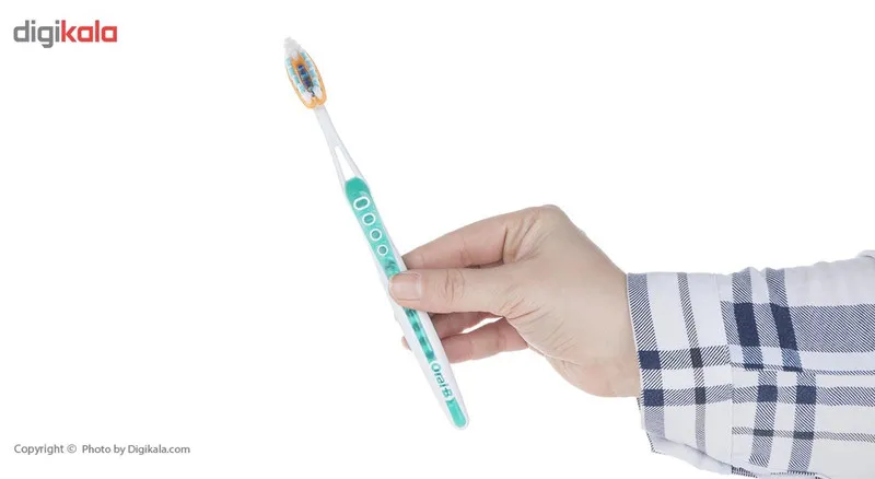 پک مسواک اورال-بی مدل Pro Flex با برس نرم بسته 2 عددی - تصویر 3