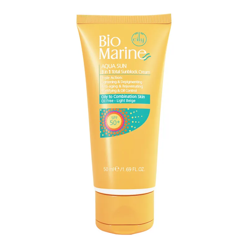 کرم ضد آفتاب بایومارین مدل AQUA SUN حجم 50 میلی لیتر - تصویر 2