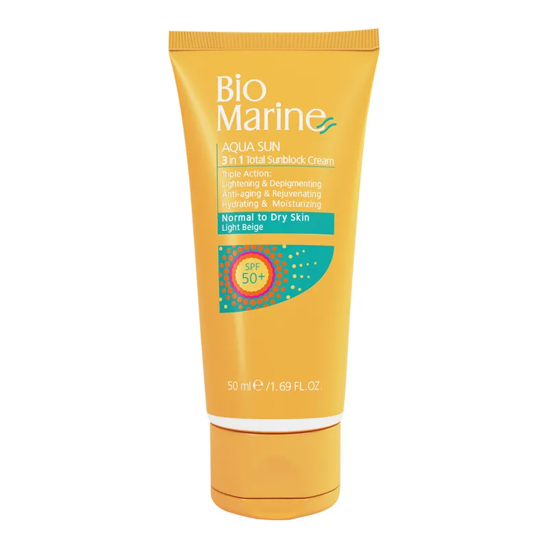 کرم ضد آفتاب بایومارین مدل AQUA SUN حجم 50 میلی لیتر - تصویر 2
