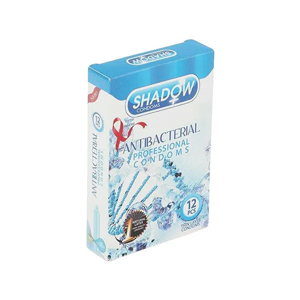 کاندوم شادو مدل Anti Bacterial بسته 12 عددی - تصویر 2