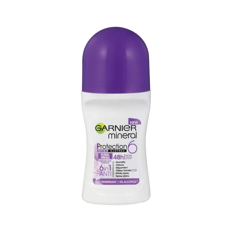 رول ضد تعریق زنانه گارنیه مدل Protection6 حجم 50 میلی لیتر - تصویر 2