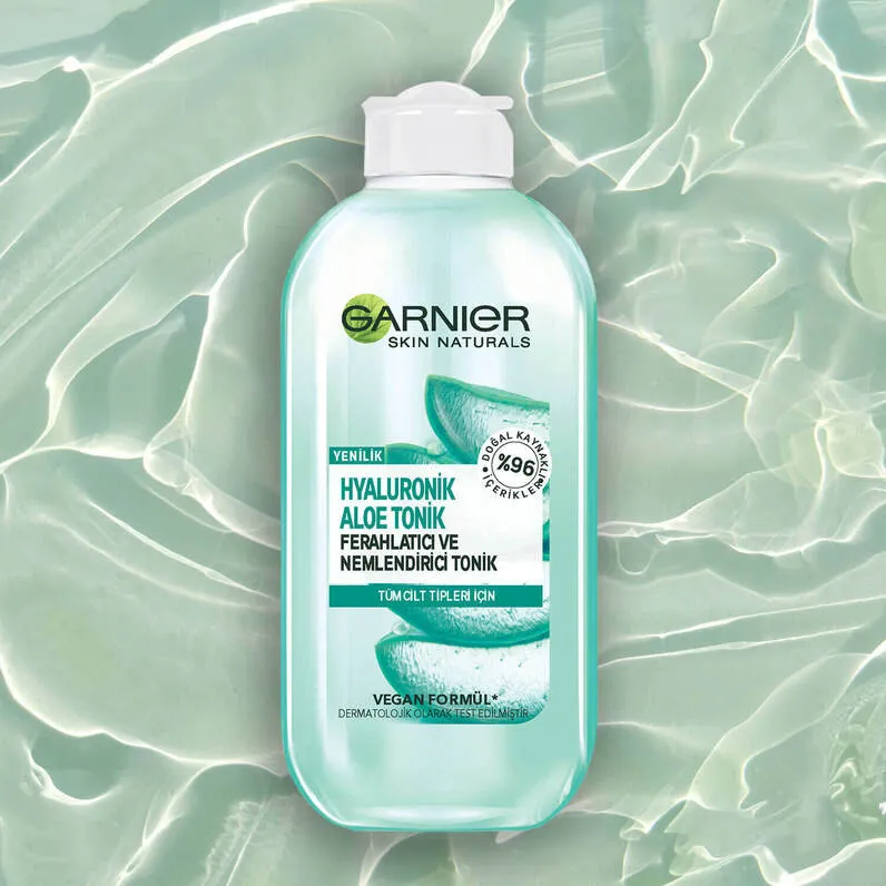 محلول پاک کننده آرایش صورت گارنیه مدل Aloe حجم 200 میلی لیتر - تصویر 2