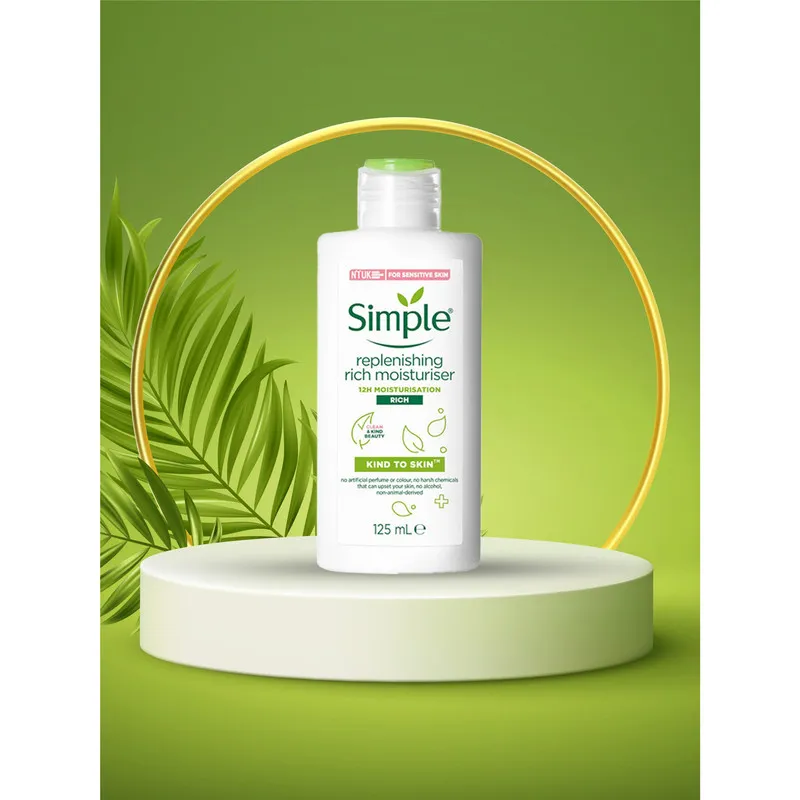 کرم آبرسان سیمپل مدل light حجم 125 میلی‌لیتر - تصویر 5