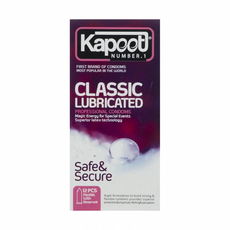 کاندوم کاپوت مدل Classic Lubricated مجموعه 2 عددی - تصویر 2