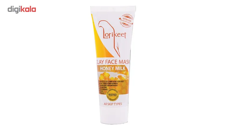ماسک صورت لاریکیت مدل Honey Milk - حجم 75میلی لیتر - تصویر 2