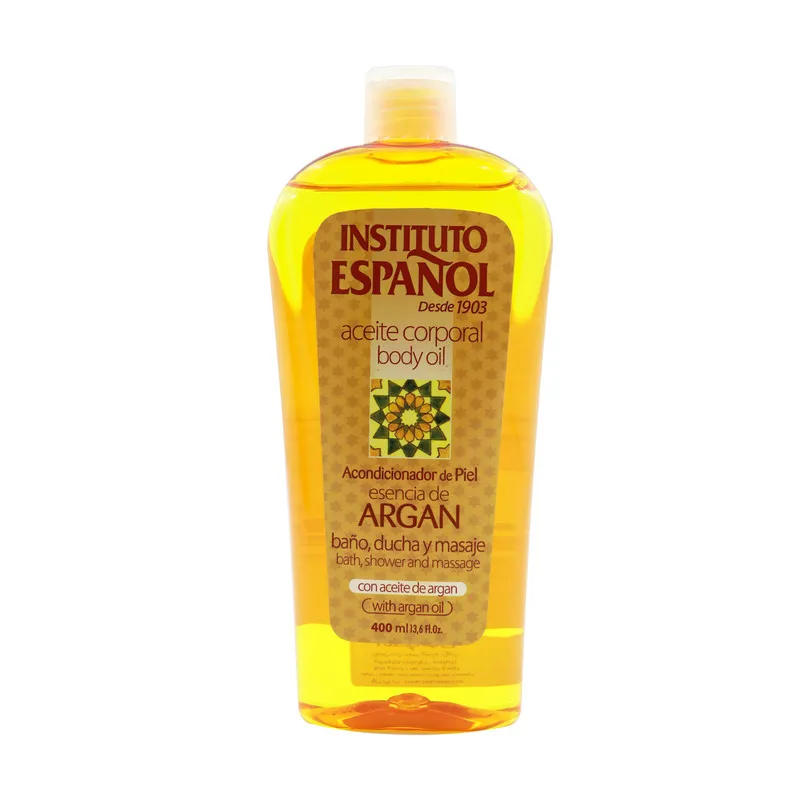 روغن بدن انستیتو اسپانول مدل argan oil حجم 400 میلی لیتر - تصویر 2