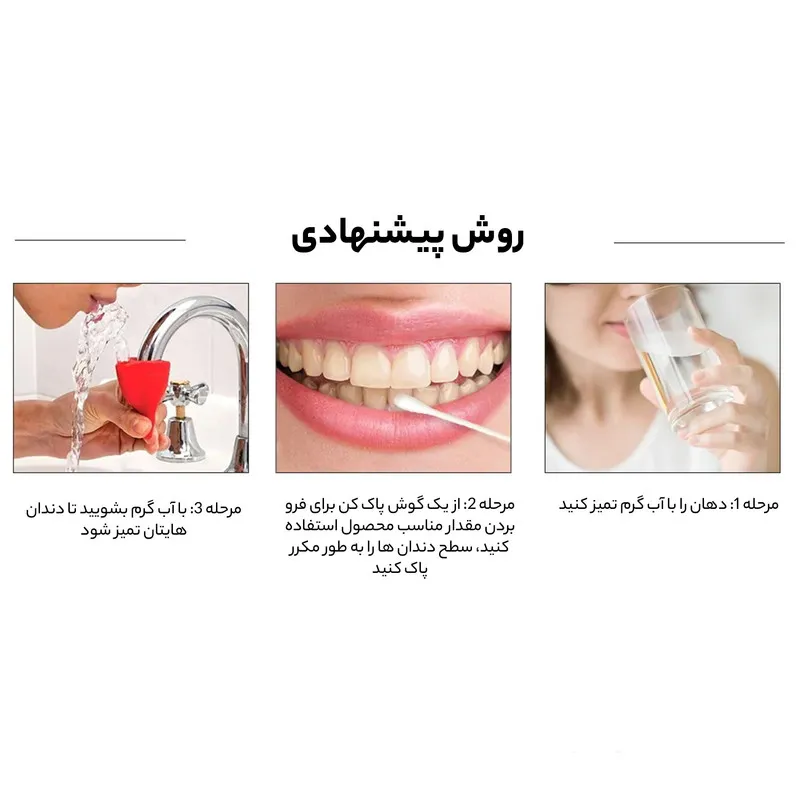 محلول سفید کننده دندان لنبنا مدل اسنس حجم 10 میلی لیتر - تصویر 6