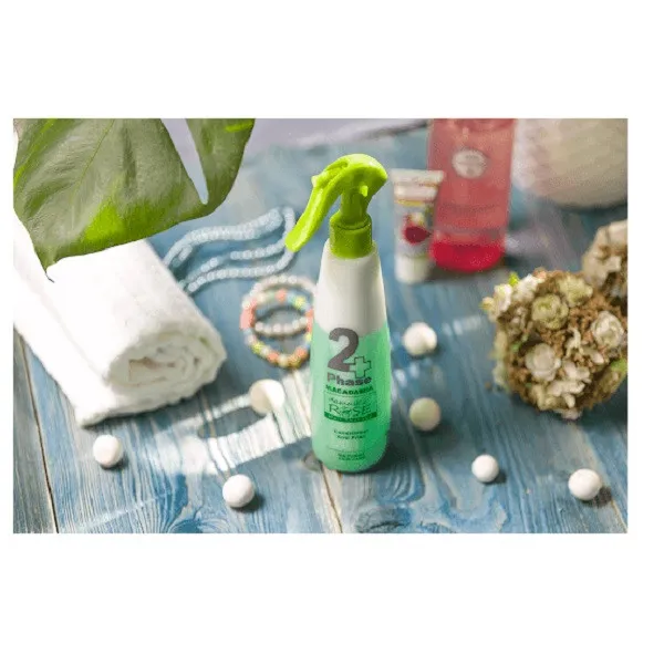 اسپری دو فاز مو داماسک رُز مدل ماکادمیا حجم 300 میلی لیتر - تصویر 2