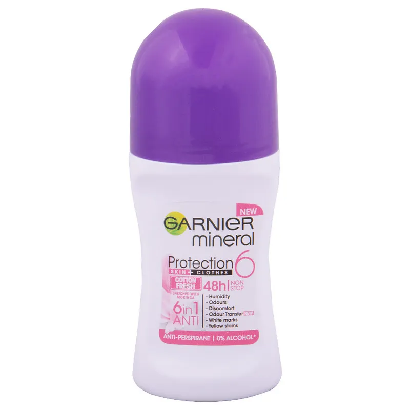 رول ضد تعریق زنانه گارنیه مدل COTTON FRESH حجم 50 میلی لیتر - تصویر 2