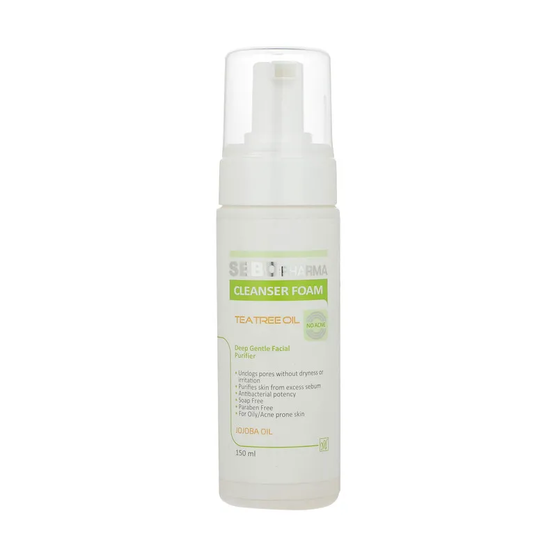 فوم پاک کننده صورت مای سری سبوفارما مدل Tea Tree Oil حجم 150 میلی لیتر - تصویر 2