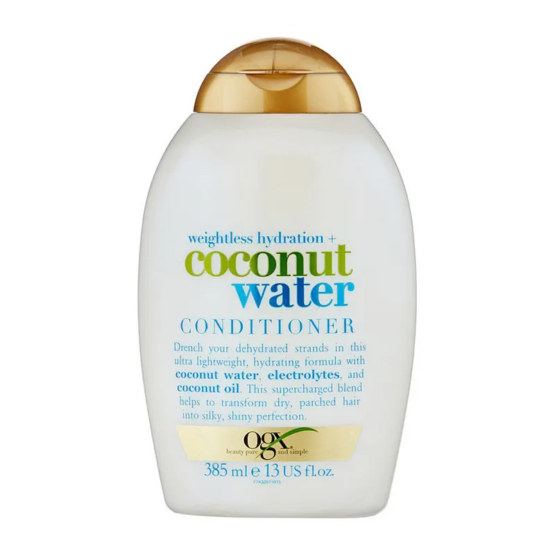 نرم کننده مو او جی ایکس مدل Coconut Water حجم 385 میلی لیتر - تصویر 2