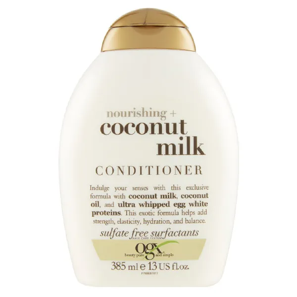 نرم کننده مو او جی ایکس مدل Coconut Milk حجم 385 میلی لیتر - تصویر 2