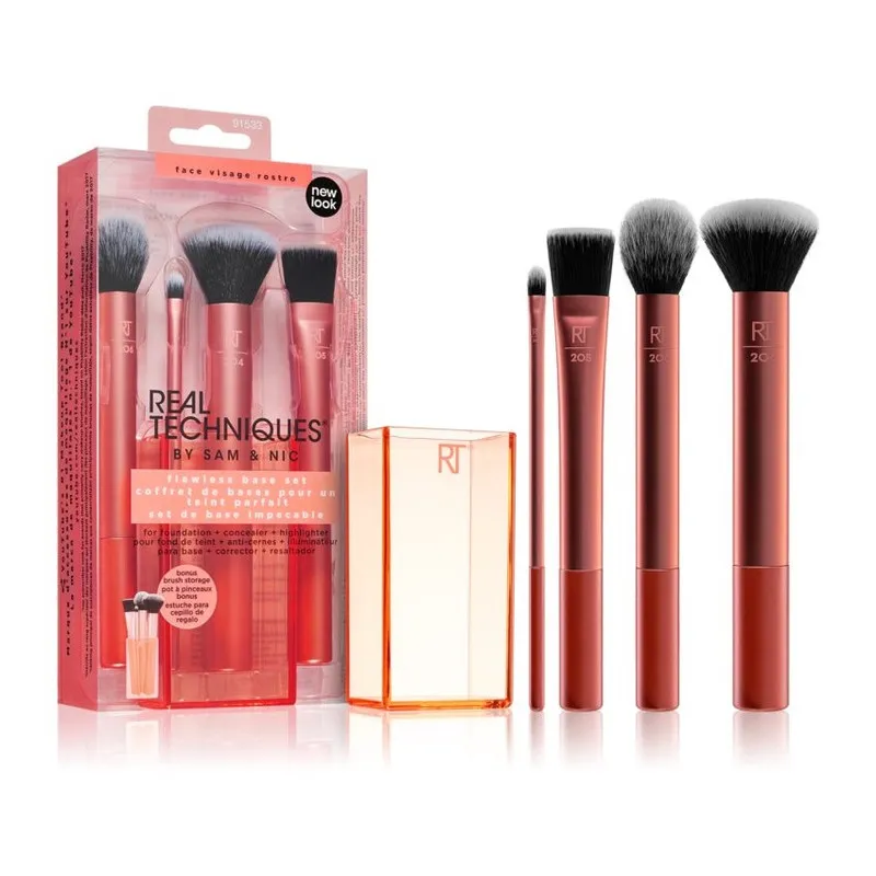 ست برس آرایشی ریل تکنیکس مدل فلالس مجموعه 4 عددی - تصویر 2