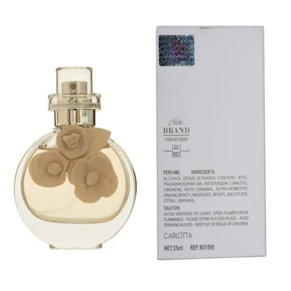 عطر جیبی زنانه نیچ برند کالکشن مدل 57 valentina valentina حجم ۲۵ میلی لیتر - تصویر 2