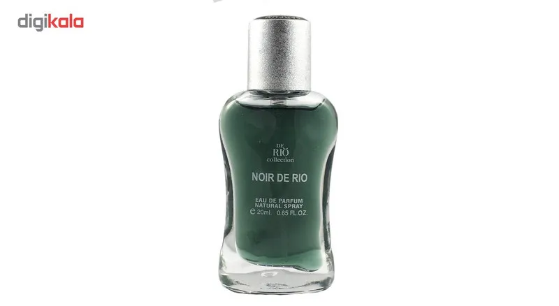 عطر جیبی مردانه ریو کالکشن مدلRio Noir De Rio حجم 20ml - تصویر 2