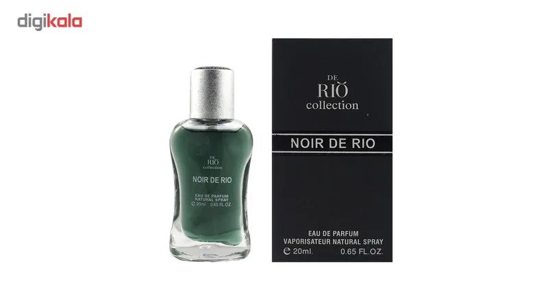 عطر جیبی مردانه ریو کالکشن مدلRio Noir De Rio حجم 20ml - تصویر 3