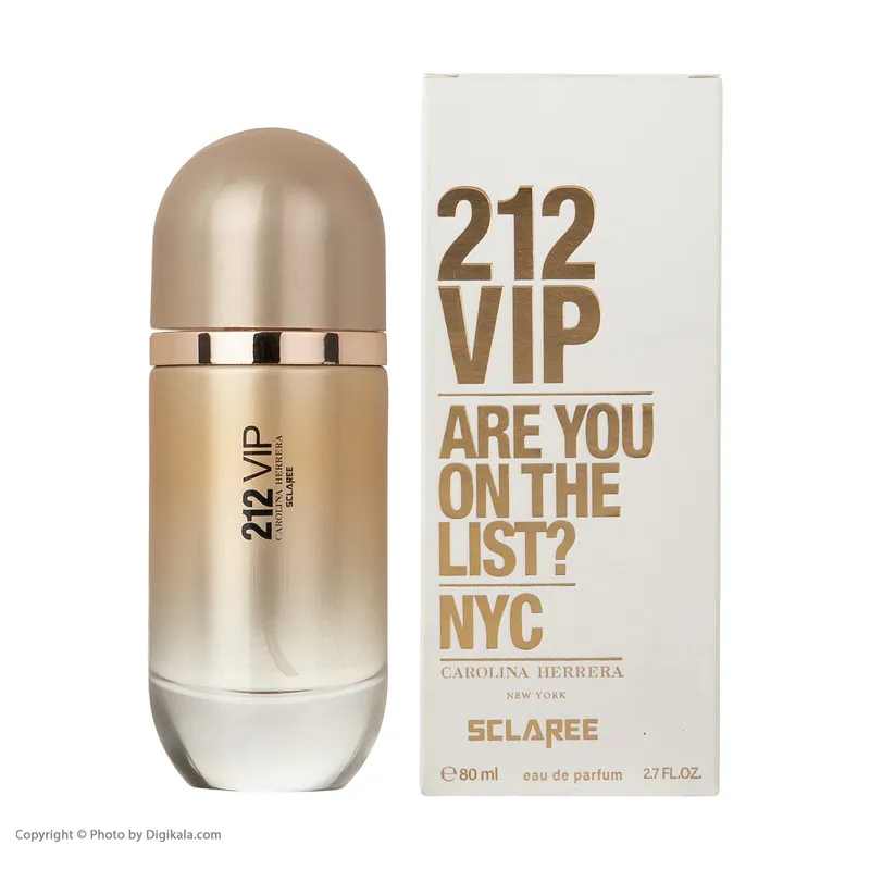 ادوپرفیوم زنانه اسکلاره مدل 212 VIP با رایحه گرم حجم 80 میلیلیتر - تصویر 3