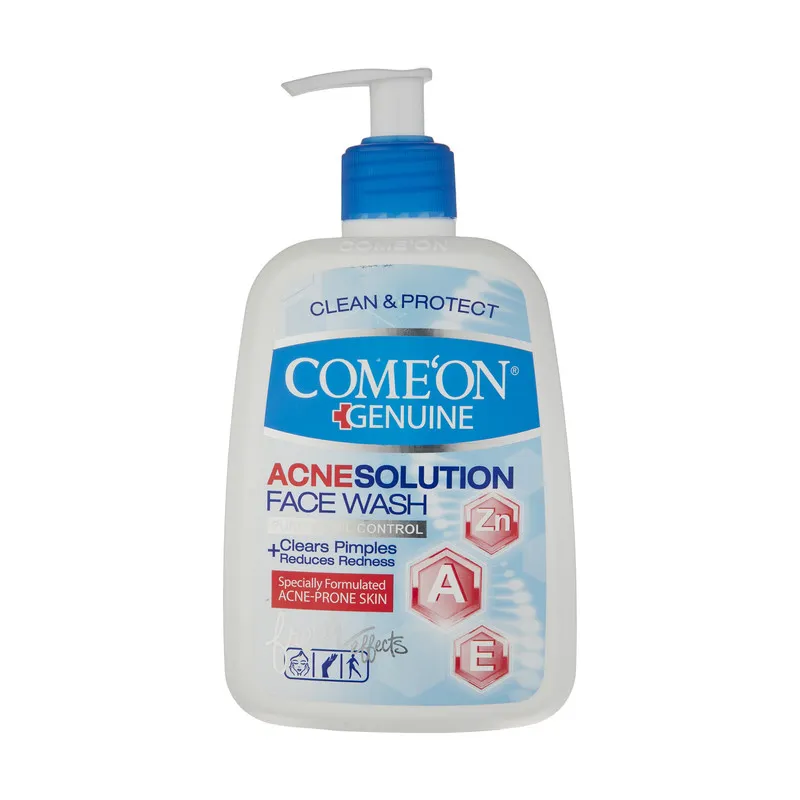 ژل شستوشوی صورت کامان مدل Acne Solution حجم 500 میلیلیتر - تصویر 2