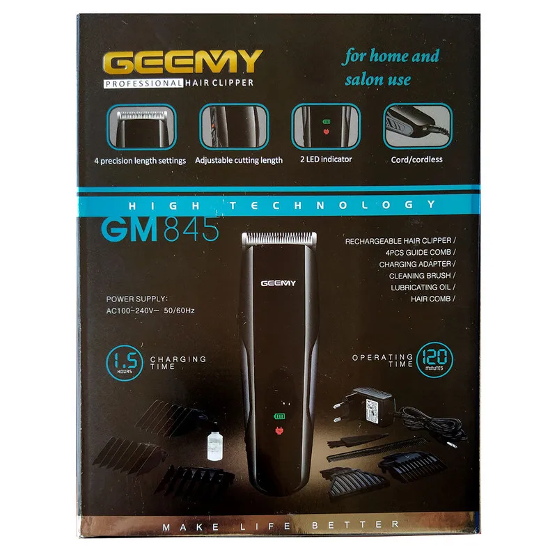 ماشین اصلاح موی سر و صورت جیمی مدل GM845 - تصویر 2