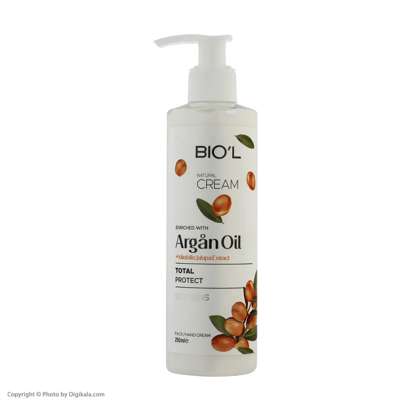 کرم مرطوب کننده بیول مدل ARGAN OIL حجم 250 میلی لیتر - تصویر 3
