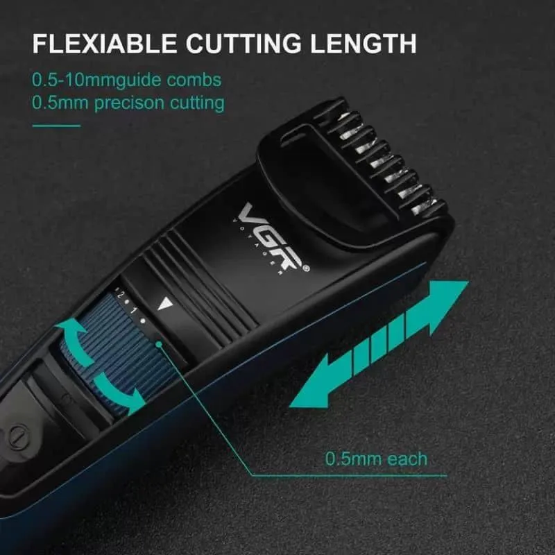ماشین اصلاح موی سر و صورت وی جی ار مدل V-052 - تصویر 3