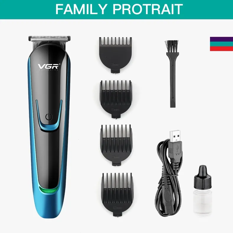 ماشین اصلاح موی سر و صورت وی جی ار مدل V-183 - تصویر 3