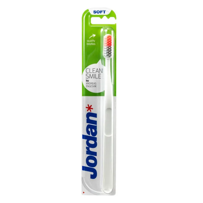 مسواک جردن مدل clean smile با برس نرم - تصویر 2