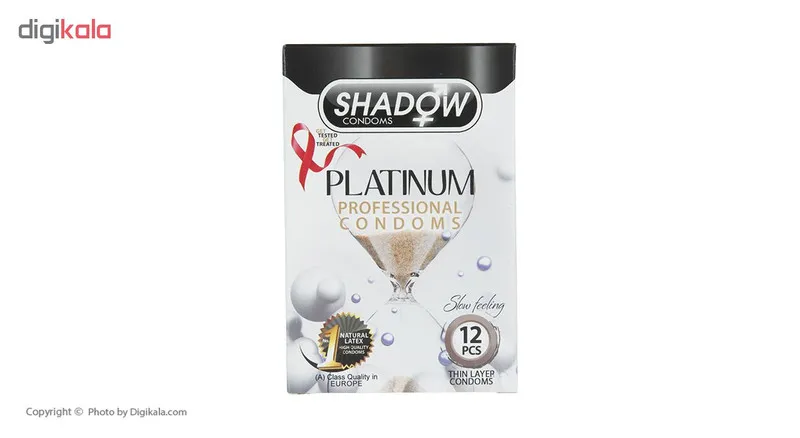 کاندوم شادو مدل Platinum بسته 12 عددی - تصویر 2