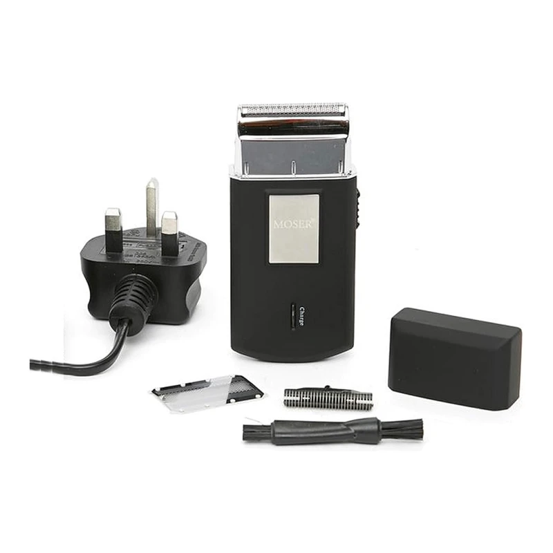 ماشین اصلاح موی صورت موزر مدل Mobile Shaver، اصلاح به صورت صفر زن، امکان شارژ شدن سریع، منبع انرژی با باتری، تکنولوژی اصلاح به صورت فویلی، مدت زمان شارژ 480 دقیقه و مدت زمان استفاد - نمای 4