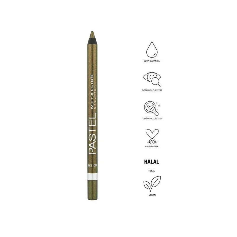 مداد چشم پاستل مدل Metallics شماره 338 - تصویر 3