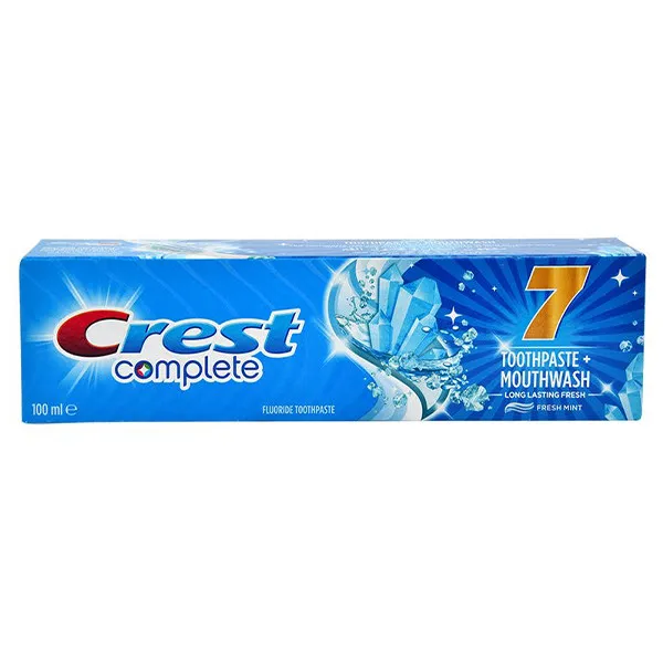 خمیر دندان کرست مدل Complete 7 Mouthwash حجم 100 میلی لیتر - تصویر 2
