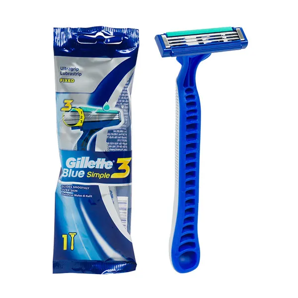خودتراش ژیلت مدل Blue Simple 3 - تصویر 2