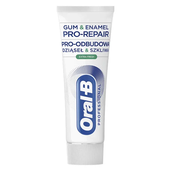 خمیر دندان اورال-بی سری Gum & Enamel PRO-REPAIR مدل EXTRA FRESH حجم 75 میلی لیتر