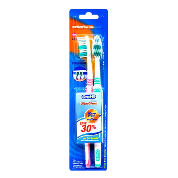 مسواک اورال-بی مدل کلاسیک سری Ultra Clean با برس متوسط - تصویر 5
