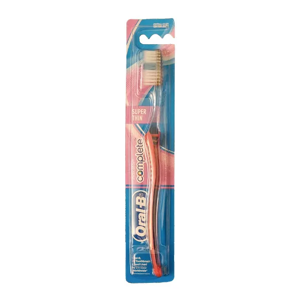مسواک اورال-بی سری COMPLETE مدل SUPER THIN با برس خیلی نرم - تصویر 3