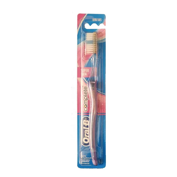 مسواک اورال-بی سری COMPLETE مدل SUPER THIN با برس خیلی نرم - تصویر 4
